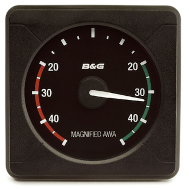 H5000 Analoge Schijnbare Winddisplay (vergroot)-B&G zeilinstrument voor nauwkeurige weergave van snelheid, diepte en windgegevens | AML
