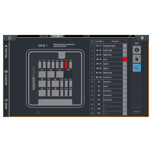Naviop LOOP M Digitaal Schakelsysteem Kit-B&G systeem voor stroombeheer en volledige controle over boordapparatuur | AML