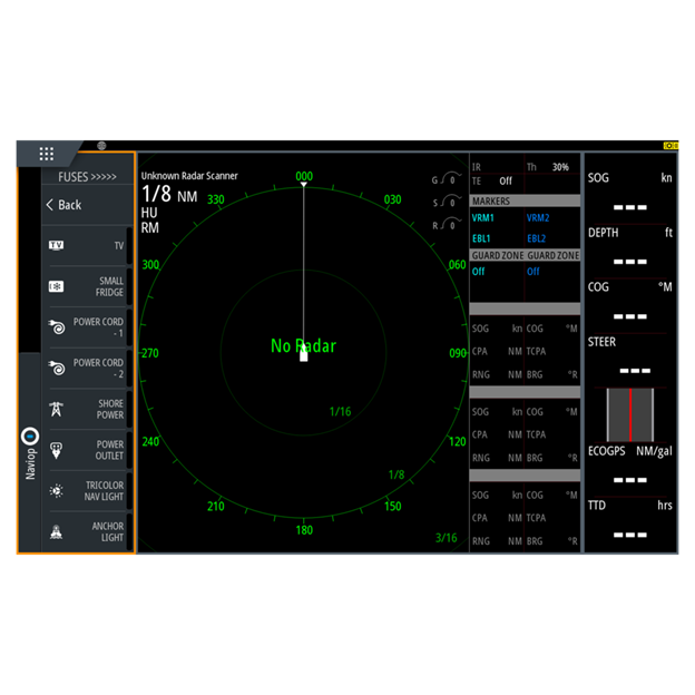 Naviop LOOP S Digitaal Schakelsysteem Kit-B&G systeem voor stroombeheer en volledige controle over boordapparatuur | AML