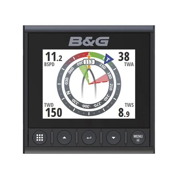 Triton² digitale display-B&G zeilinstrument voor nauwkeurige weergave van snelheid, diepte en windgegevens | AML