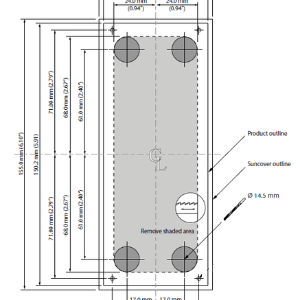 ZC2 Remote - Portrait-B&G kaartplotter en multifunctioneel display voor nauwkeurige navigatie aan boord | AML