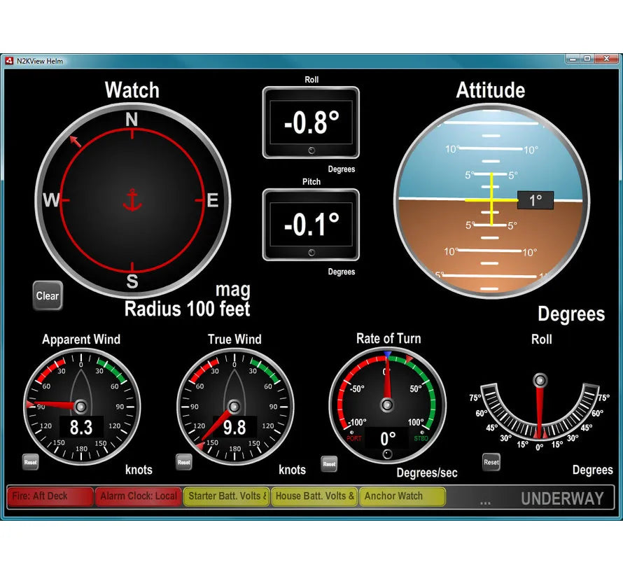 Maretron N2KView monitoring en controle PC software-Maretron-AML