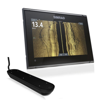 Simrad GO9 XSE met Active Imaging 3-in-1 transducer en HALO20+ radar
