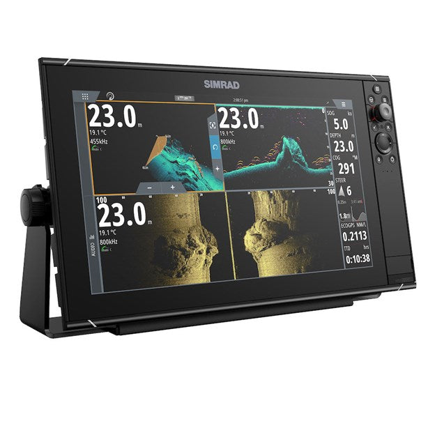 Simrad NSS16 evo3S mit weltweiter Basiskarte
