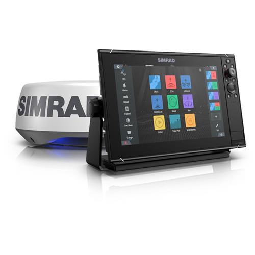 Simrad NSS12 evo3S with Worldwide Basemap and HALO20+ Radar