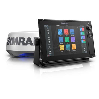 Simrad NSS12 evo3S with Worldwide Basemap and HALO20+ Radar