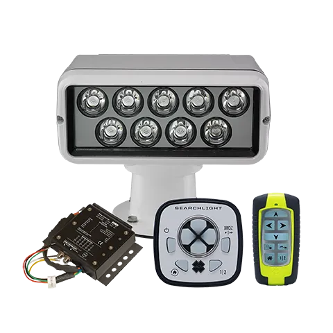ACR RCL-100 LED zoeklicht wit met Point Pad, controller en draadloze remote