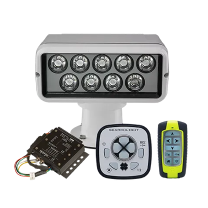 ACR RCL-100 LED zoeklicht wit met Point Pad, controller en draadloze remote