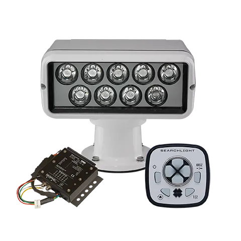 ACR RCL-100 LED zoeklicht wit met Point Pad en master controller