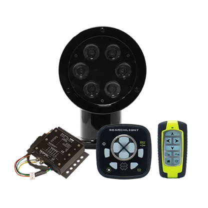 ACR RCL-50 LED zoeklicht zwart met Point Pad, controller en draadloze remote