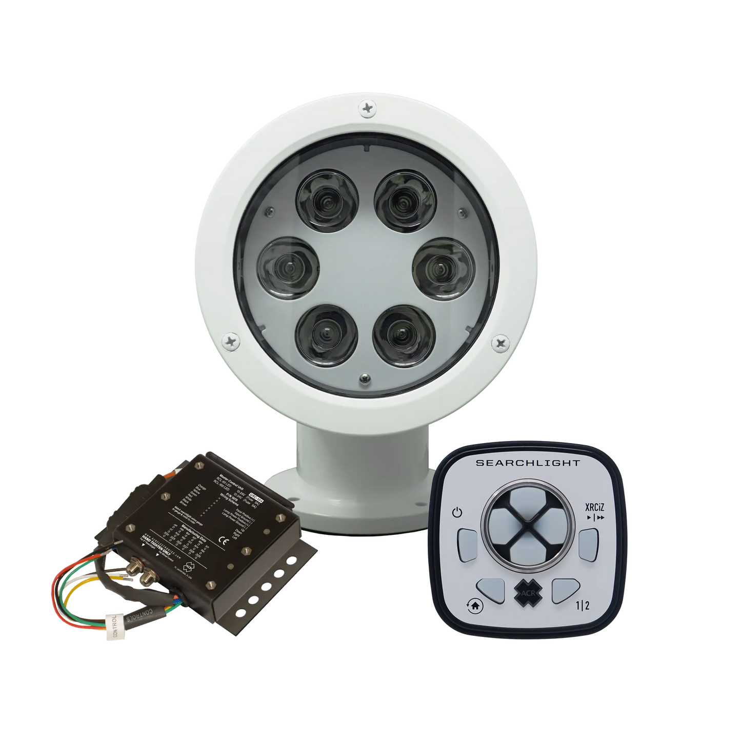 ACR RCL-50 LED zoeklicht wit met Point Pad en master controller