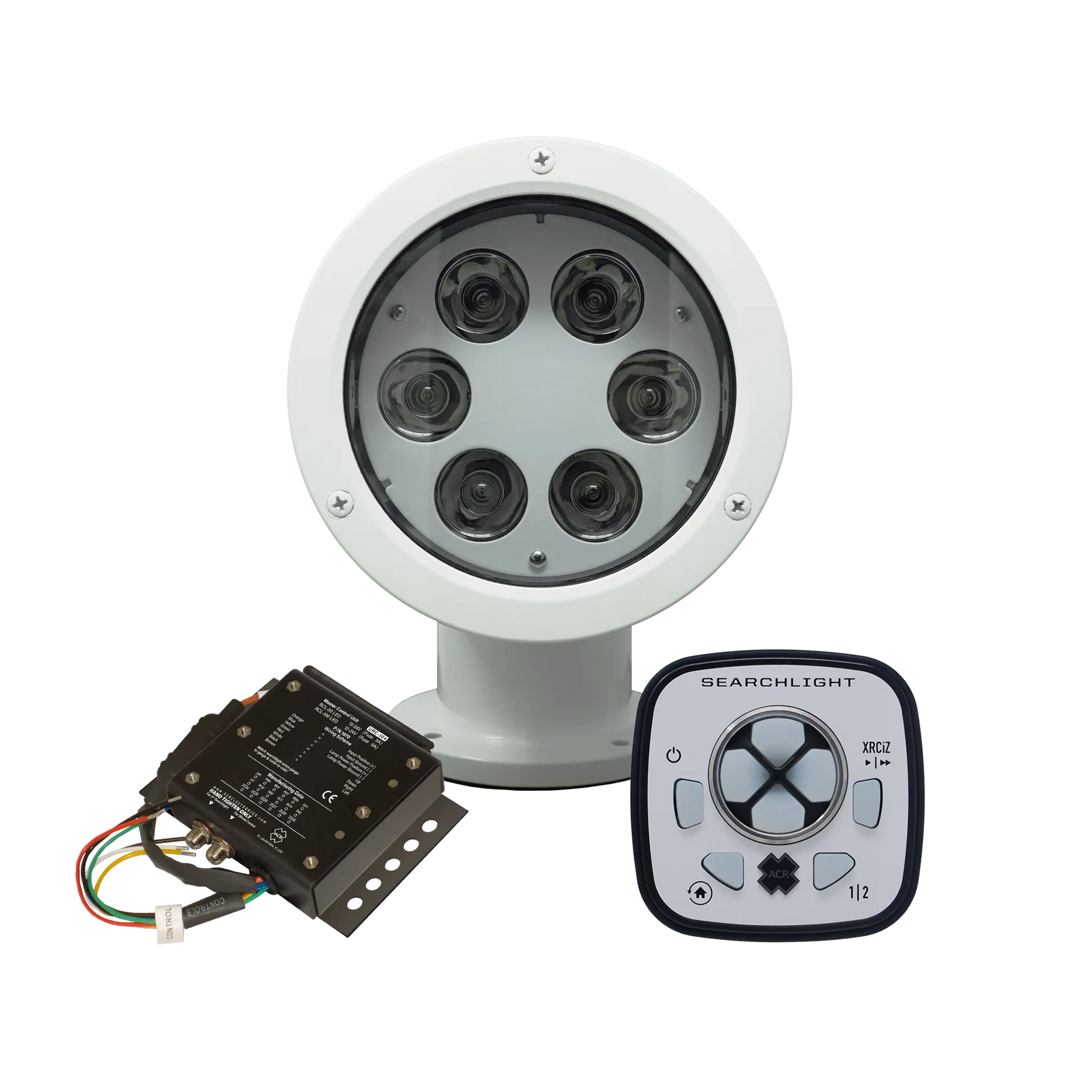 ACR RCL-50 LED zoeklicht wit met Point Pad en master controller