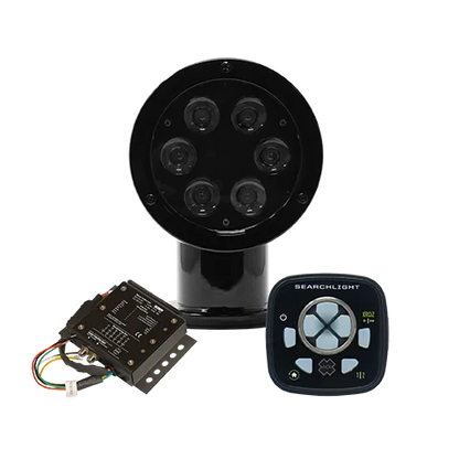 ACR RCL-50 LED zoeklicht zwart met Point Pad en master controller