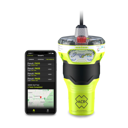 ACR GlobalFix V6 EPIRB Cat II met handmatige beugel