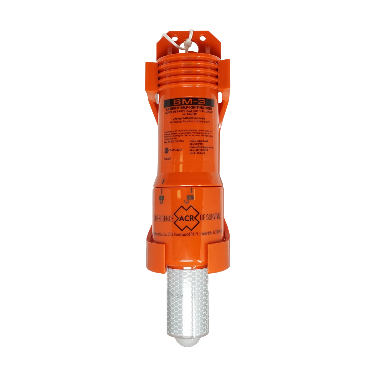 ACR SM-3 automatisch COB markeerlicht vooraanzicht