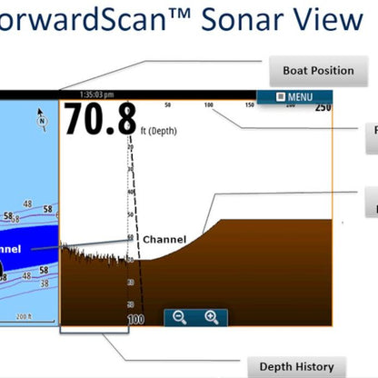 ForwardScan™ Transducer Only-origineel B&G onderdeel voor optimale werking van je navigatieapparatuur | AML​