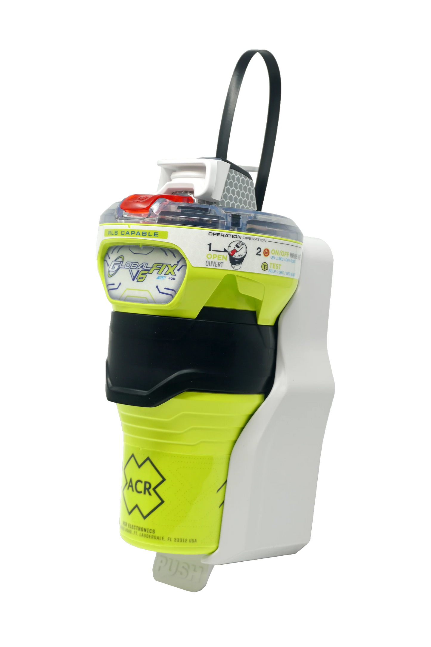 ACR GlobalFix V6 EPIRB Cat II met handmatige beugel