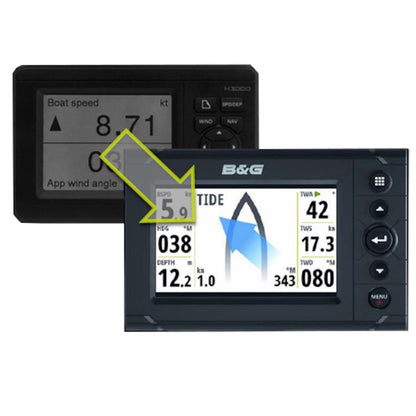 H5000 Fastnet Interface-B&G zeilinstrument voor nauwkeurige weergave van snelheid, diepte en windgegevens | AML