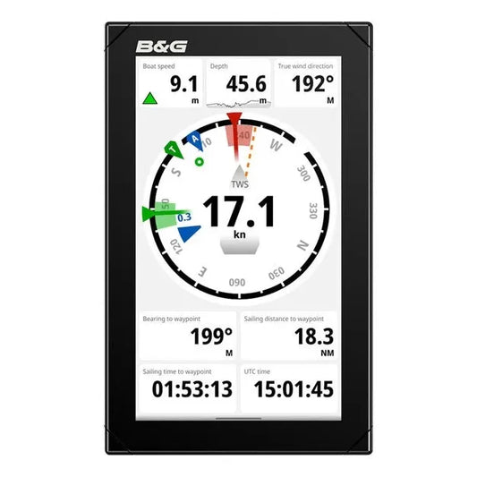 Nemesis™ 9 display voor zeilers-B&G zeilinstrument voor nauwkeurige weergave van snelheid, diepte en windgegevens | AML