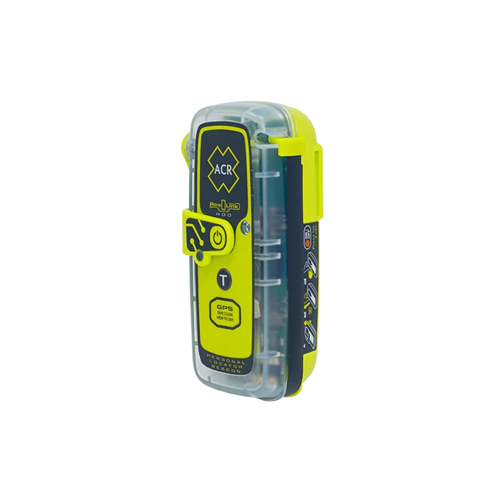 ACR ResQLink 400 personal locator beacon linkerzijde
