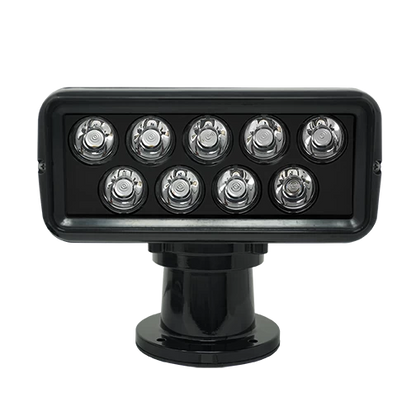 ACR RCL-100 LED zoeklicht zwart, vooraanzicht