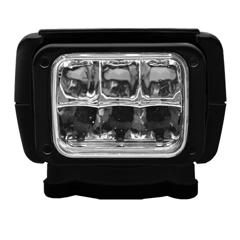 ACR RCL-85 LED zoeklicht zwart, vooraanzicht