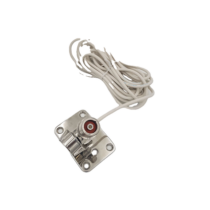 Roestvrijstalen VHF Antennemontage Quick-Fit met 5 m kabel – origineel B&G onderdeel voor stevige en betrouwbare montage | AML