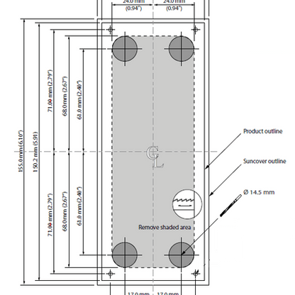 ZC2 Remote - Portrait-B&G kaartplotter en multifunctioneel display voor nauwkeurige navigatie aan boord | AML