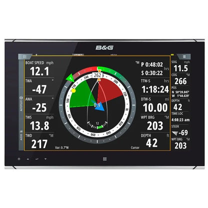 Zeus 19 monitor, breedbeeld, multitouch-B&G kaartplotter en multifunctioneel display voor nauwkeurige navigatie aan boord | AML