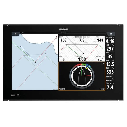Zeus³S Glass Helm MFD 19" Display Only-B&G kaartplotter en multifunctioneel display voor nauwkeurige navigatie aan boord | AML