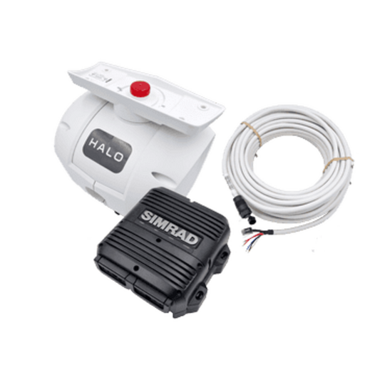 Simrad HALO 200X met RI-50 en 20 m (65,6 ft), zonder antenne