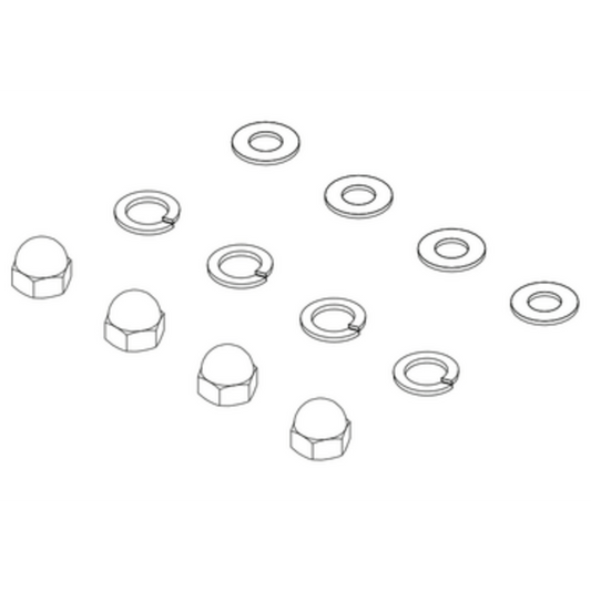 Simrad HALO radarantenne reserve-montagekit
