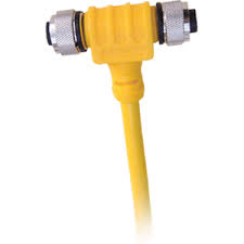 Maretron CF-SPWR05-CF NMEA2000 Micro-C Powertap T-connector-vrouw (links) / 5m kabel 4 Wire Power-vrouw (rechts)-Maretron-AML