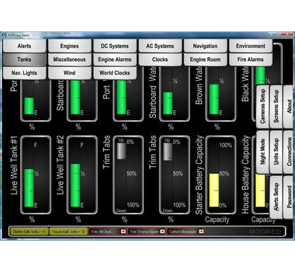 Maretron TSM810C-01 8 inch monitoring en controle touchscreen-Maretron-AML
