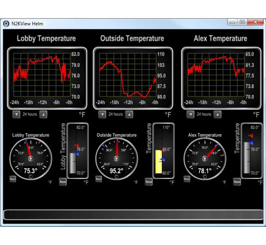 Maretron TSM810C-01 8 inch monitoring en controle touchscreen-Maretron-AML