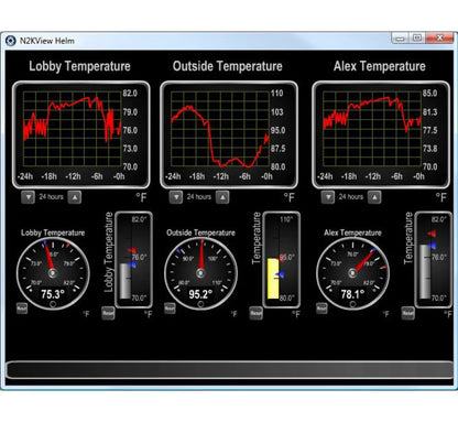 Maretron TSM810C-01 8 inch monitoring en controle touchscreen-Maretron-AML