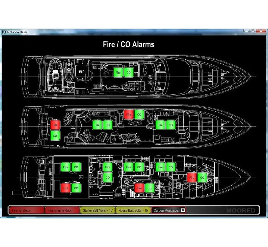 Maretron N2KView monitoring en controle PC software-Maretron-AML