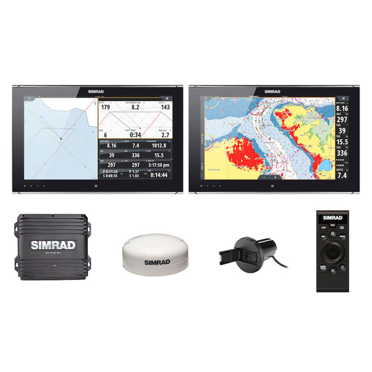 Simrad NSO evo3S MPU basisysteem, 2 x 19 inch
